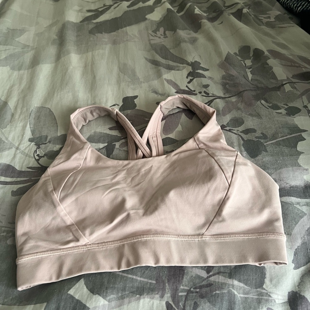 Lululemon women’s pink sports bra size 8